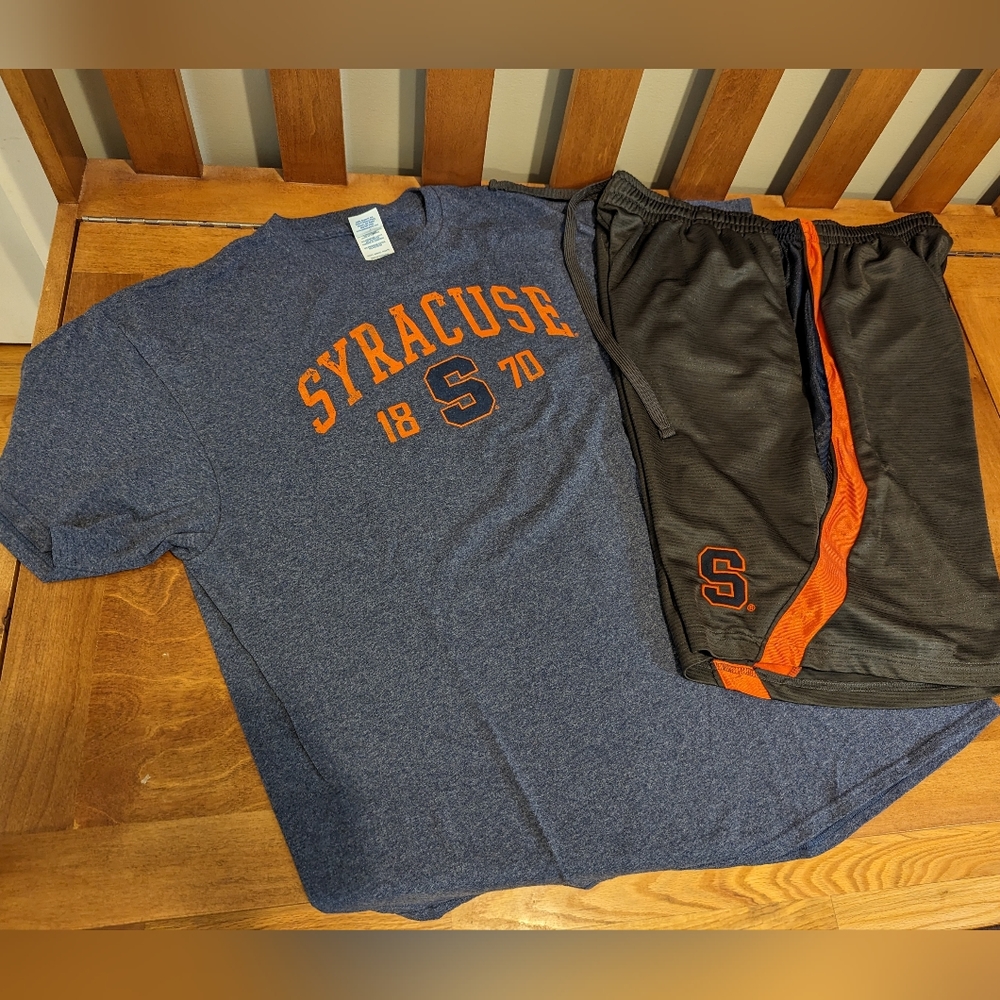 Syracuse University shorts and shirt